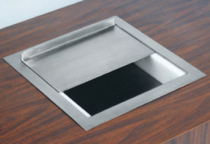 Recessed Deal Tray with Sliding Lid RSL 1414