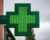 Green Cross indicating Cannabis Dispensary